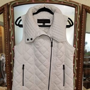 Snowy White Vest